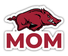 Load image into Gallery viewer, Arkansas Razorbacks 4-Inch Proud Mom NCAA - Durable School Spirit Vinyl Decal Perfect Gift for Mom

