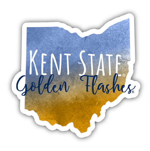 Kent Golden Flashes Watercolor State