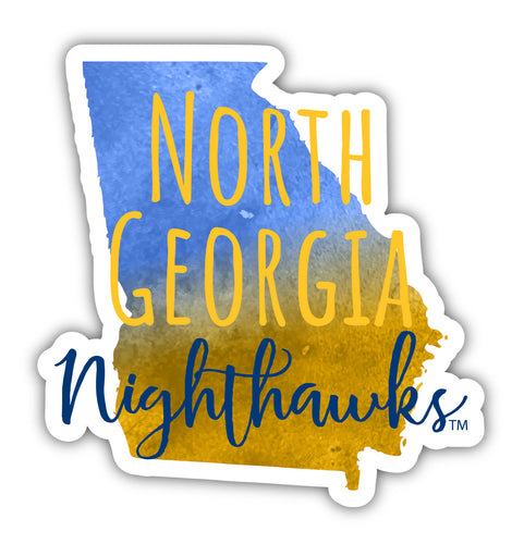 North Georgia Nighhawks Watercolor State