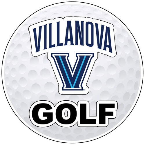 Villanova Wildcats 4-Inch Golf Vinyl Decal Officially Licensed Collegiate Product 