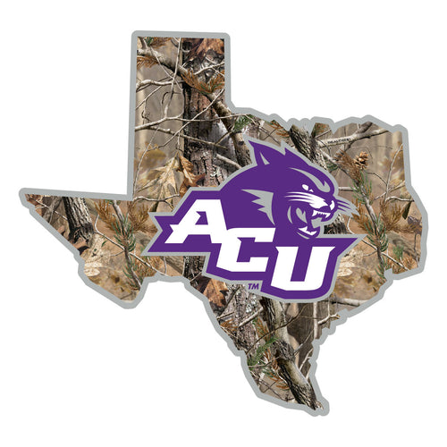 Abilene Christian University Realtree Camouflage Vinyl Sticker/Magnet - Officially Licensed