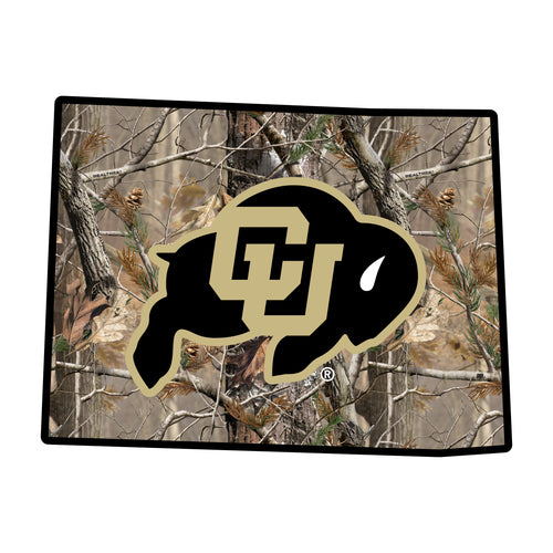 Colorado Buffaloes Realtree Camouflage Vinyl Sticker/Magnet - Officially Licensed