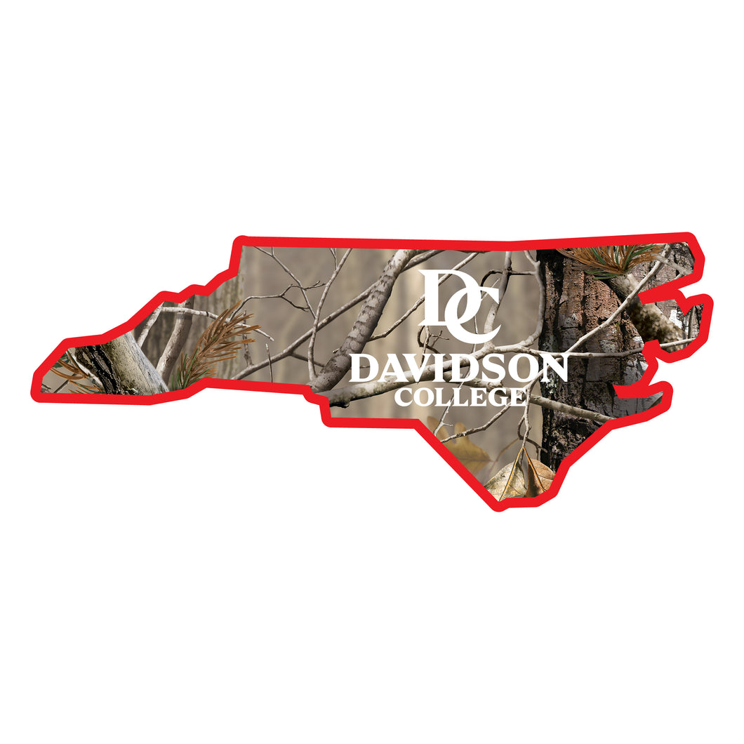 Davidson College Realtree Camouflage Vinyl Sticker/Magnet - Officially Licensed