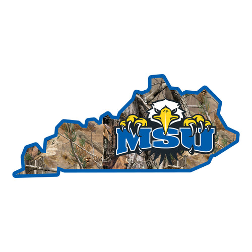 Morehead State University Realtree Camouflage Vinyl Sticker/Magnet - Officially Licensed