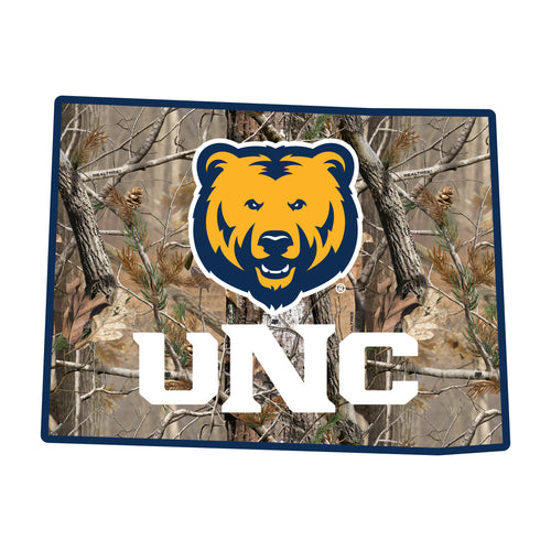 Northern Colorado Bears Realtree Camouflage Vinyl Sticker/Magnet - Officially Licensed
