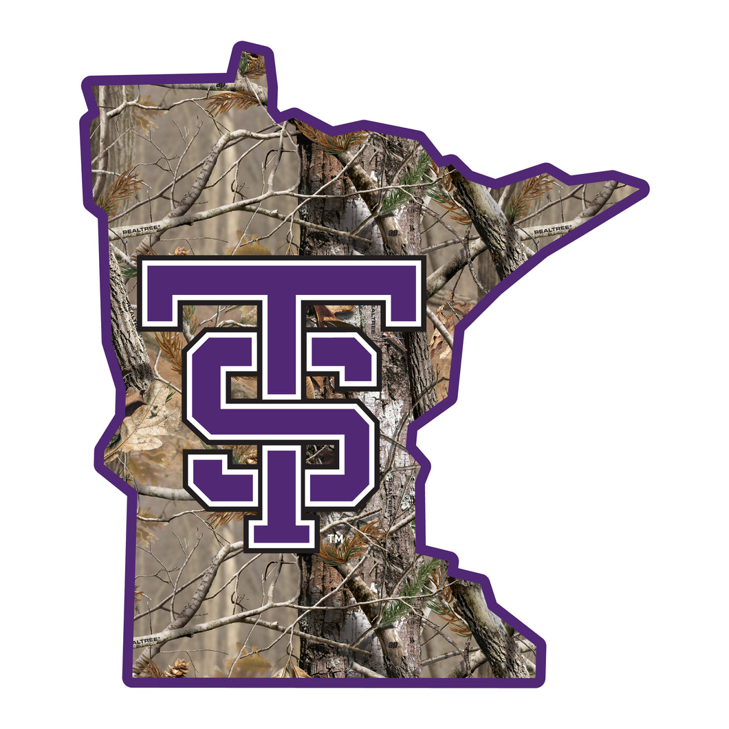 University of St. Thomas Realtree Camouflage Vinyl Sticker/Magnet - Officially Licensed