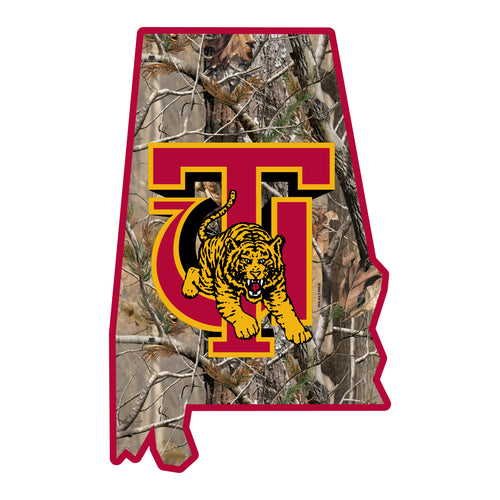 Tuskegee University Realtree Camouflage Vinyl Sticker/Magnet - Officially Licensed
