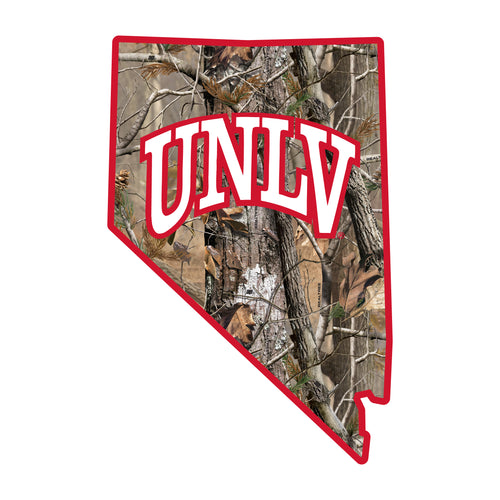 UNLV Rebels Realtree Camouflage Vinyl Sticker/Magnet - Officially Licensed