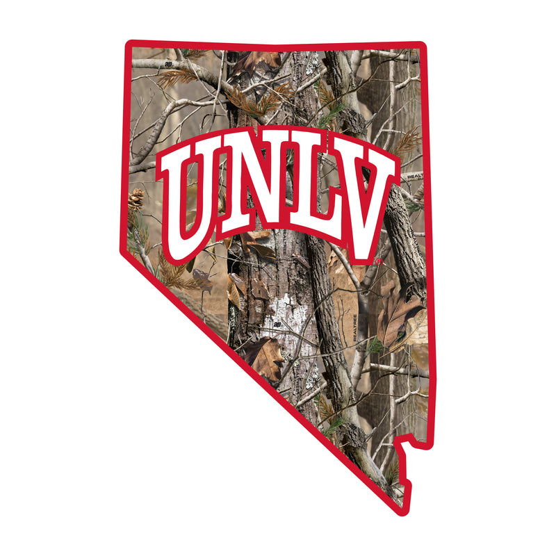 UNLV Rebels Realtree Camouflage Vinyl Sticker/Magnet - Officially Licensed