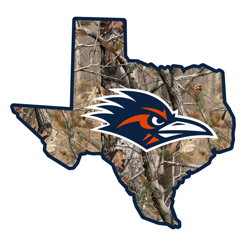 UTSA Roadrunners Realtree Camouflage Vinyl Sticker/Magnet - Officially Licensed