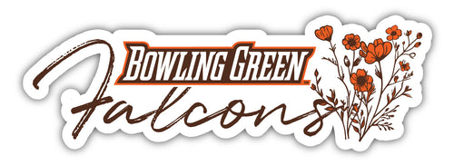 Bowling Green Falcons Script Floral Sticker/Magnet - Officially Licensed School Pride Decor 