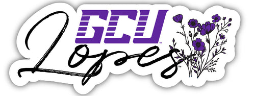 Grand Canyon University Lopes Script Floral Sticker/Magnet - Officially Licensed School Pride Decor 