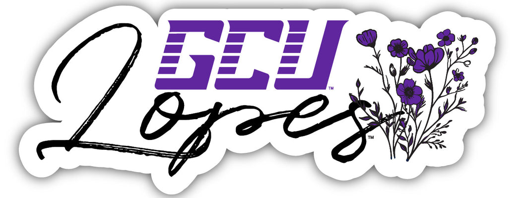 Grand Canyon University Lopes Script Floral Sticker/Magnet - Officially Licensed School Pride Decor 
