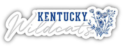 Kentucky Wildcats Script Floral Sticker/Magnet - Officially Licensed School Pride Decor 