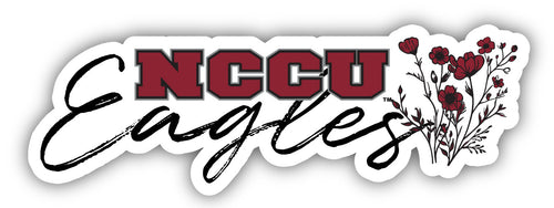 North Carolina Central Eagles Script Floral Sticker/Magnet - Officially Licensed School Pride Decor 