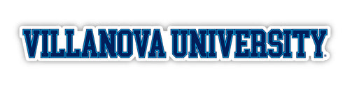 Villanova Wildcats Officially Licensed College Text Vinyl Decal – White, Clear and Holographic