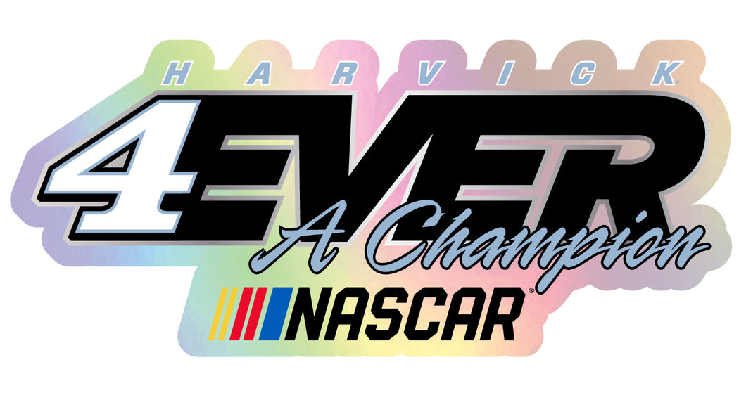#4 Kevin Harvick  Laser Cut Holographic Decal