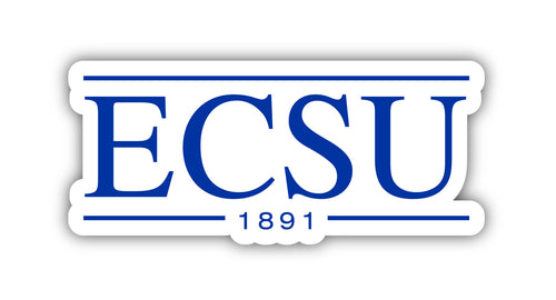 Elizabeth City State University Sports Team Large Mascot Vinyl Decal Sticker Officially Licensed Collegiate Product 16-Inch