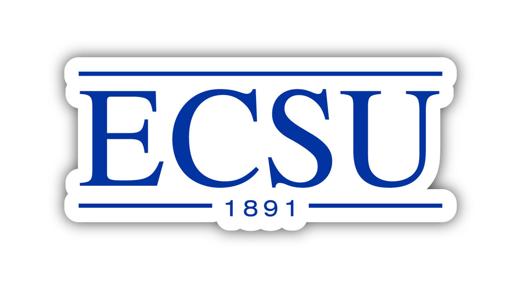 Elizabeth City State University Sports Team Large Mascot Vinyl Decal Sticker Officially Licensed Collegiate Product 16-Inch