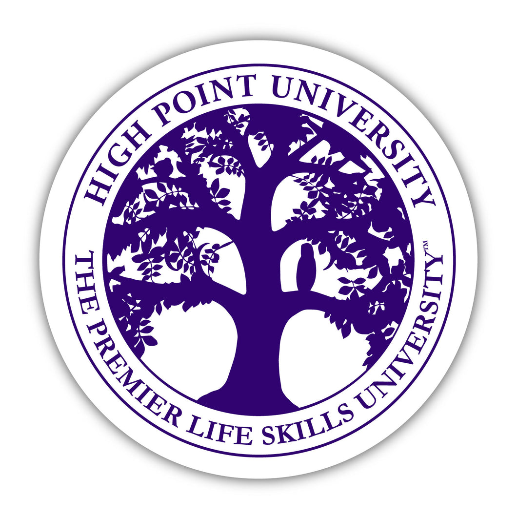High Point University Sports Team Large Mascot Vinyl Decal Sticker Officially Licensed Collegiate Product 10-Inch