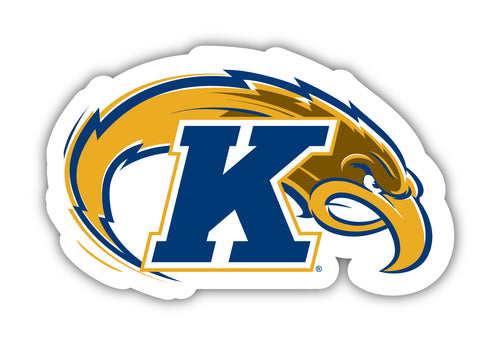Kent State University Sports Team Large Mascot Vinyl Decal Sticker Officially Licensed Collegiate Product 22-Inch