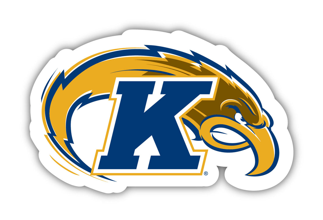 Kent State University Sports Team Large Mascot Vinyl Decal Sticker Officially Licensed Collegiate Product 22-Inch