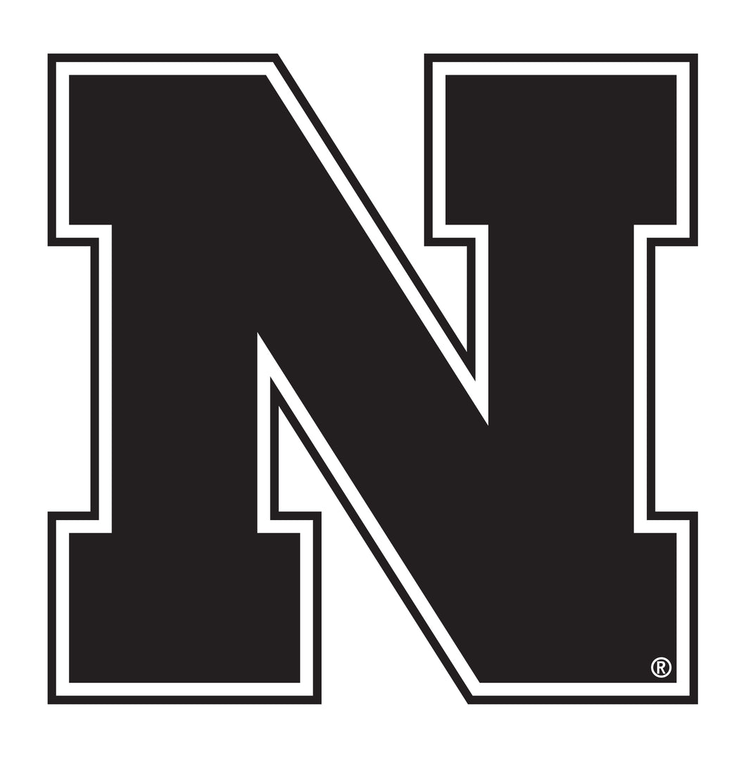 Nebraska Cornhuskers Sports Team Large Mascot Vinyl Decal Sticker Officially Licensed Collegiate Product 14-Inch