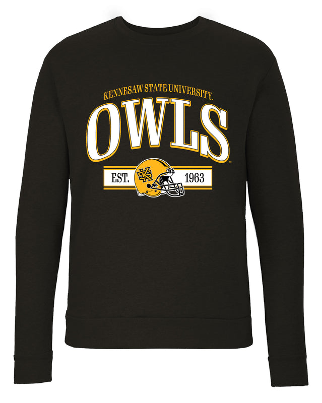 Kennesaw State University Sweatshirt with Mascot Graphics – Officially Licensed Crewneck Pullover Large Front