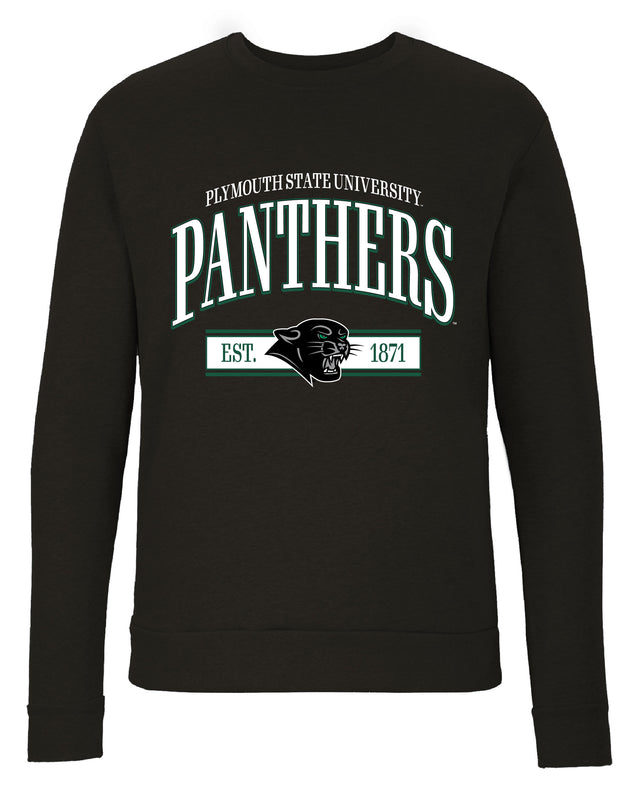 Plymouth State University Sweatshirt with Mascot Graphics – Officially Licensed Crewneck Pullover Large Front