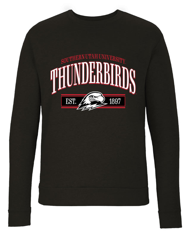 Southern Utah University Sweatshirt with Mascot Graphics – Officially Licensed Crewneck Pullover Large Front