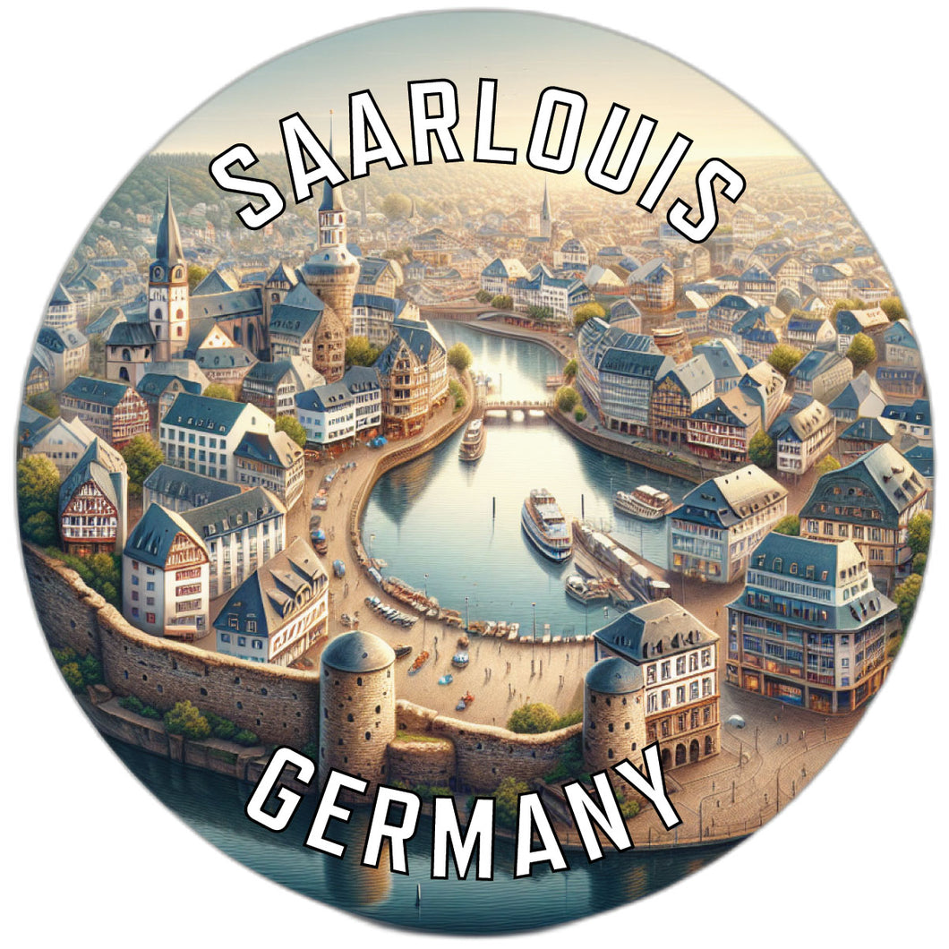 Saarlouis Germany Souvenir Vinyl Decal Sticker 2-Inch
