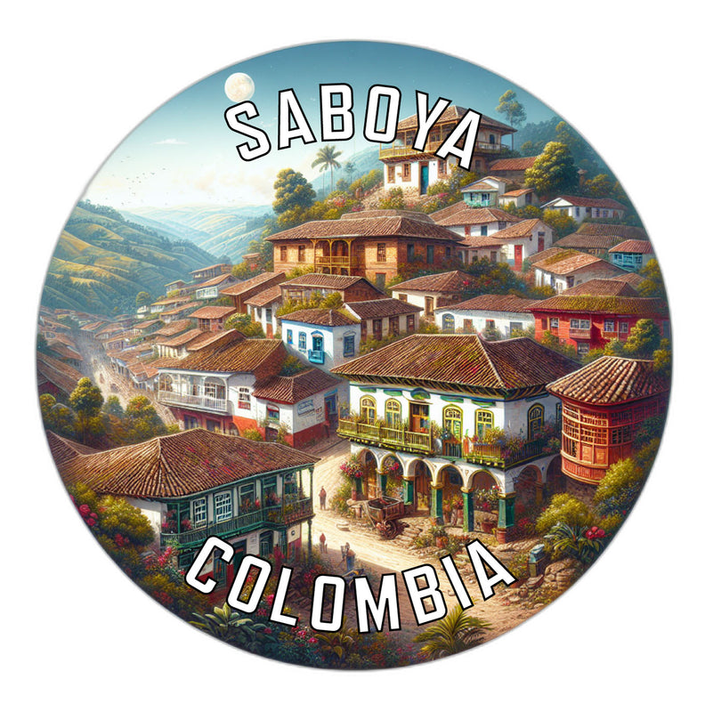 Saboya Colombia Souvenir Vinyl Decal Sticker 6-Inch