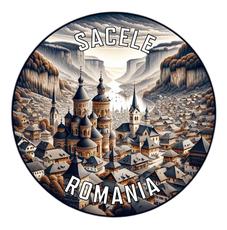 Sacele Romania Souvenir Vinyl Decal Sticker 2-Inch
