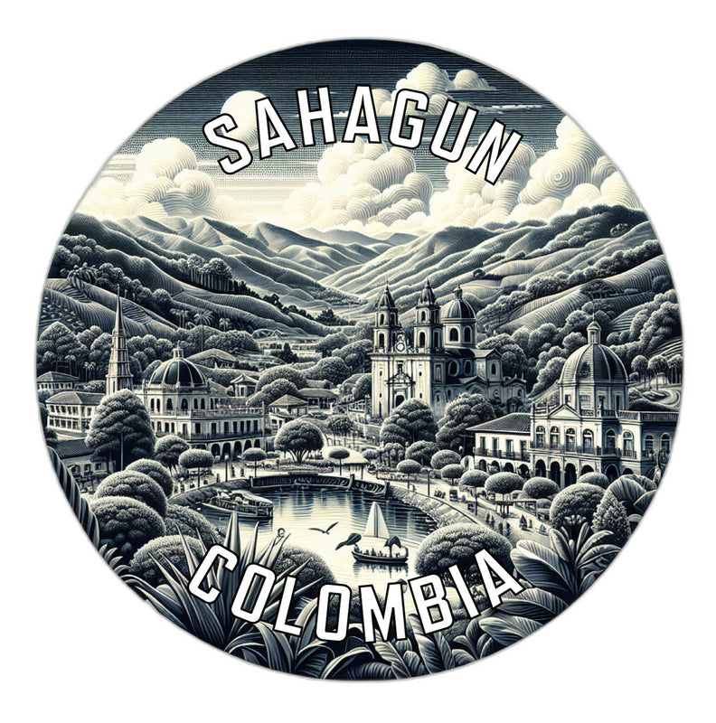 Sahagun Colombia Souvenir Vinyl Decal Sticker 3-Inch