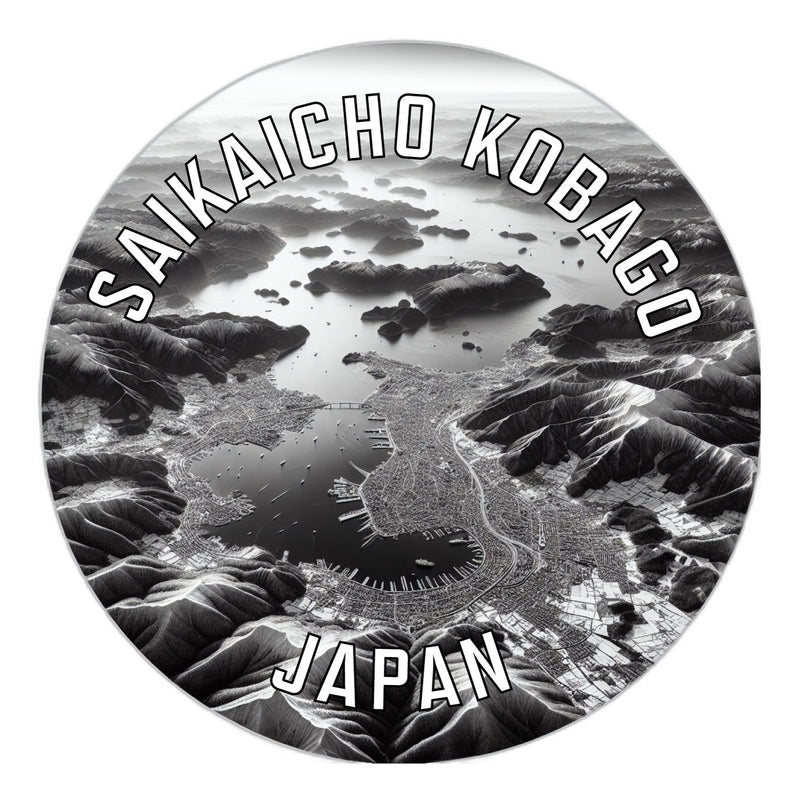 Saikaicho kobago Japan Souvenir Vinyl Decal Sticker 6-Inch