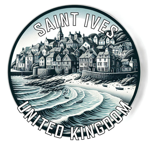 Saint Ives United Kingdom Souvenir Vinyl Decal Sticker 2-Inch