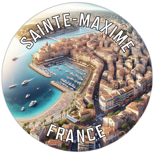 Sainte Maxime France Souvenir Vinyl Decal Sticker 6-Inch