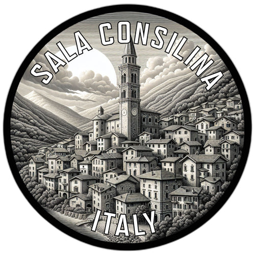 Sala Consilina Italy Souvenir Die Cut Flat Magnet 2-Inch