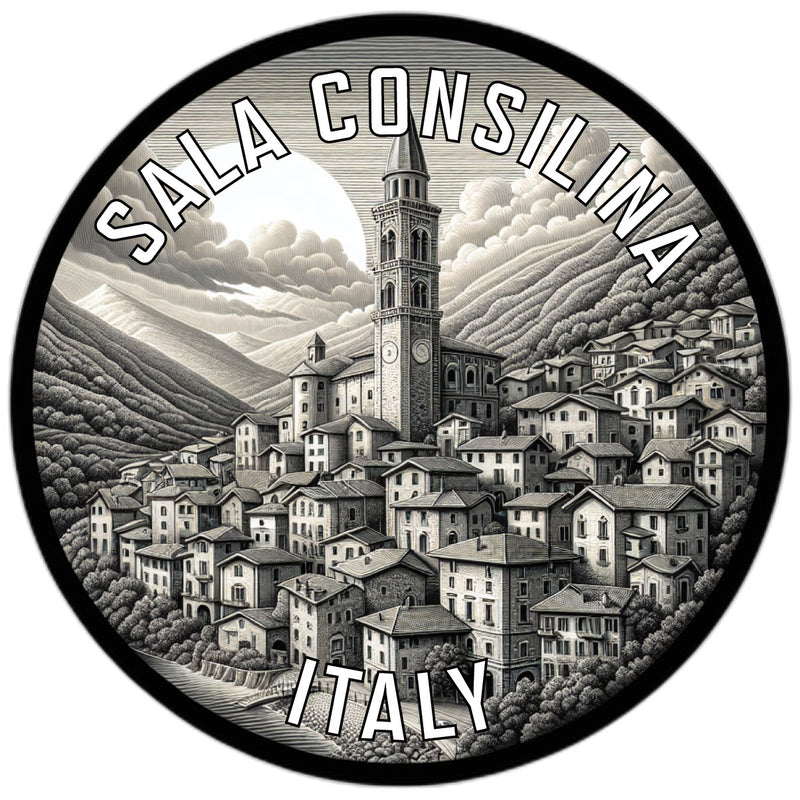 Sala Consilina Italy Souvenir Die Cut Flat Magnet 2-Inch