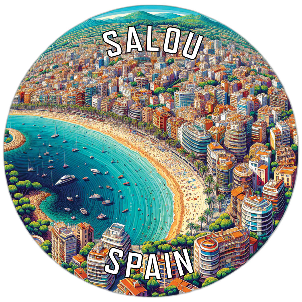 Salou Spain Souvenir Vinyl Decal Sticker 6-Inch