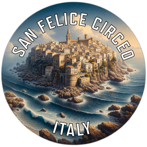 San Felice Circeo Italy Souvenir Die Cut Flat Magnet 6-Inch