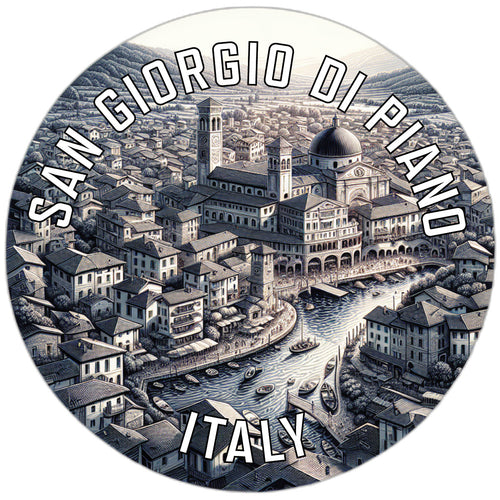 San Giorgio di Piano Italy Souvenir Vinyl Decal Sticker 3-Inch