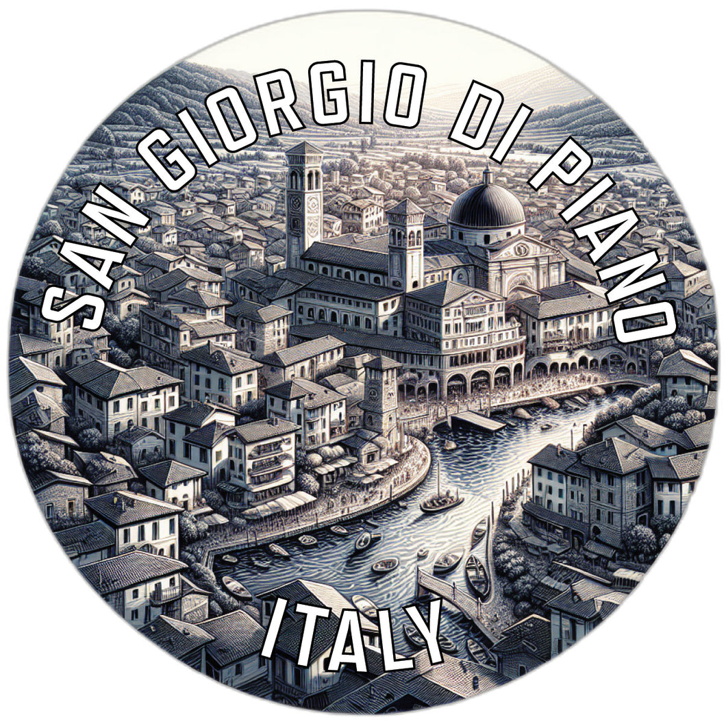 San Giorgio di Piano Italy Souvenir Vinyl Decal Sticker 3-Inch