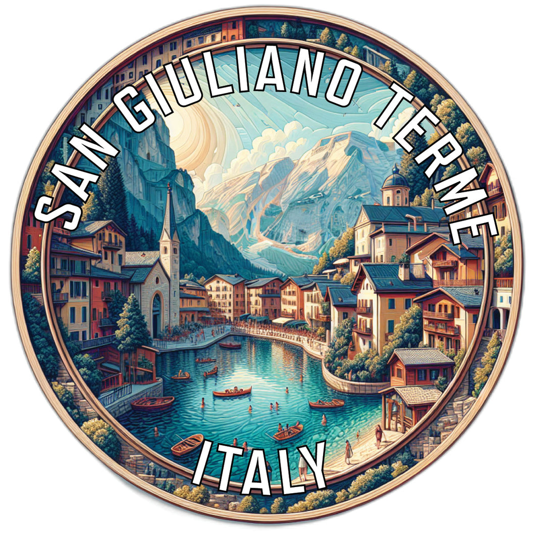 San Giuliano Terme Italy Souvenir Vinyl Decal Sticker 6-Inch