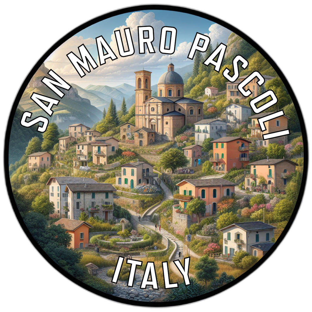 San Mauro Pascoli Italy Souvenir Vinyl Decal Sticker 2-Inch