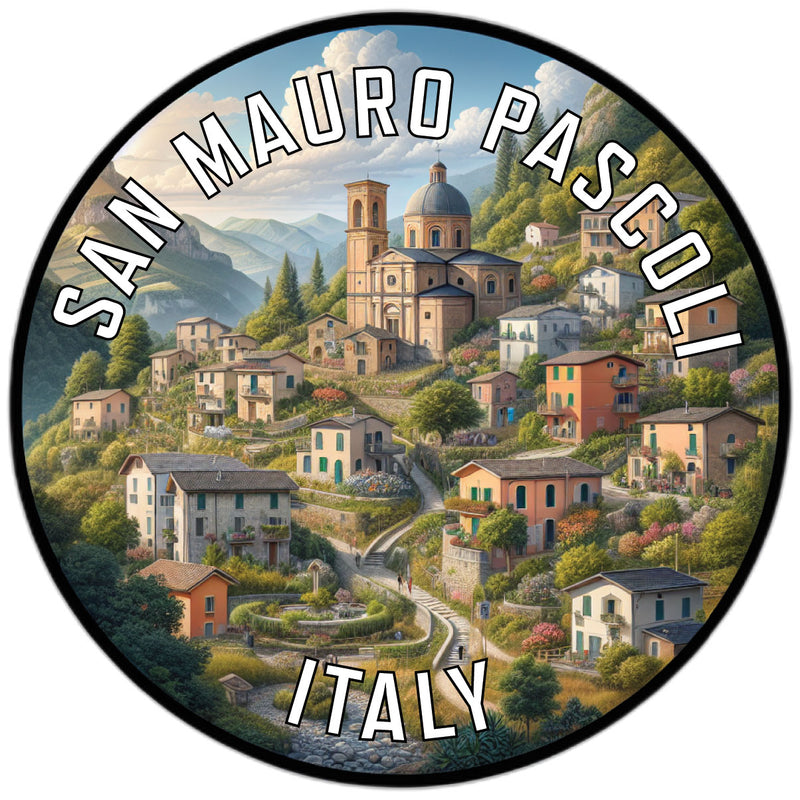 San Mauro Pascoli Italy Souvenir Vinyl Decal Sticker 2-Inch