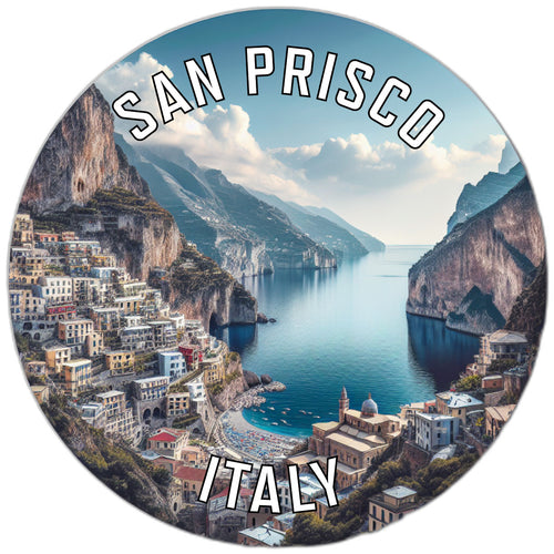 San Prisco Italy Souvenir Vinyl Decal Sticker 3-Inch