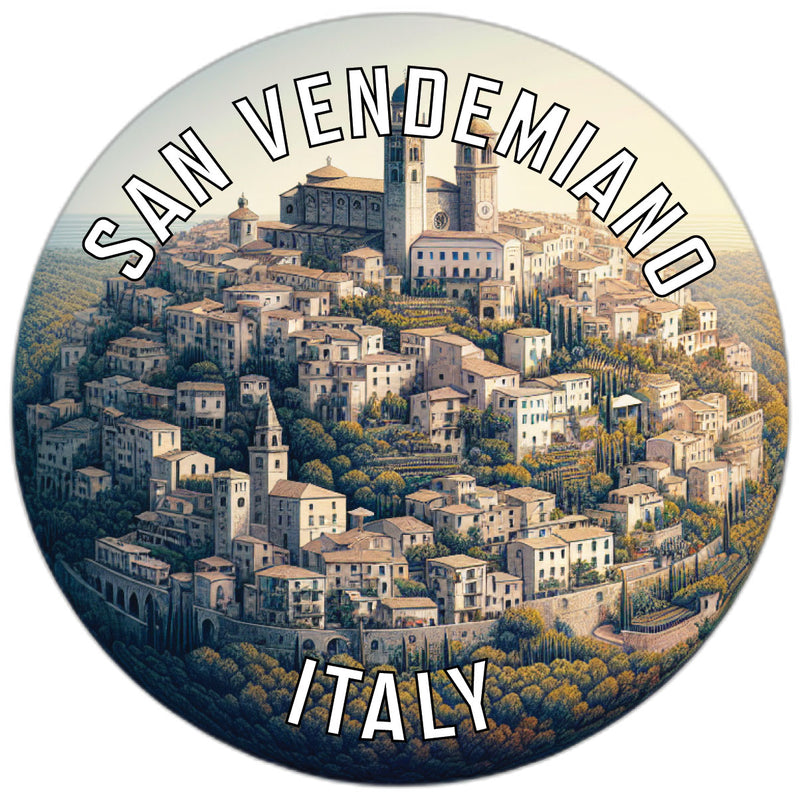 San Vendemiano Italy Souvenir Vinyl Decal Sticker 6-Inch