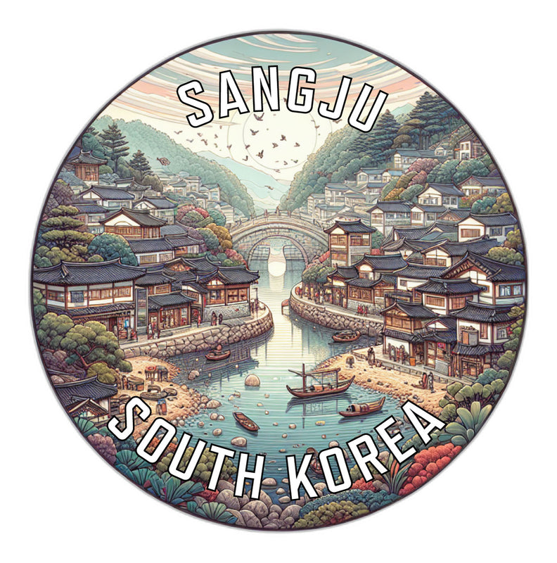 Sangju Korea South Souvenir Vinyl Decal Sticker 2-Inch