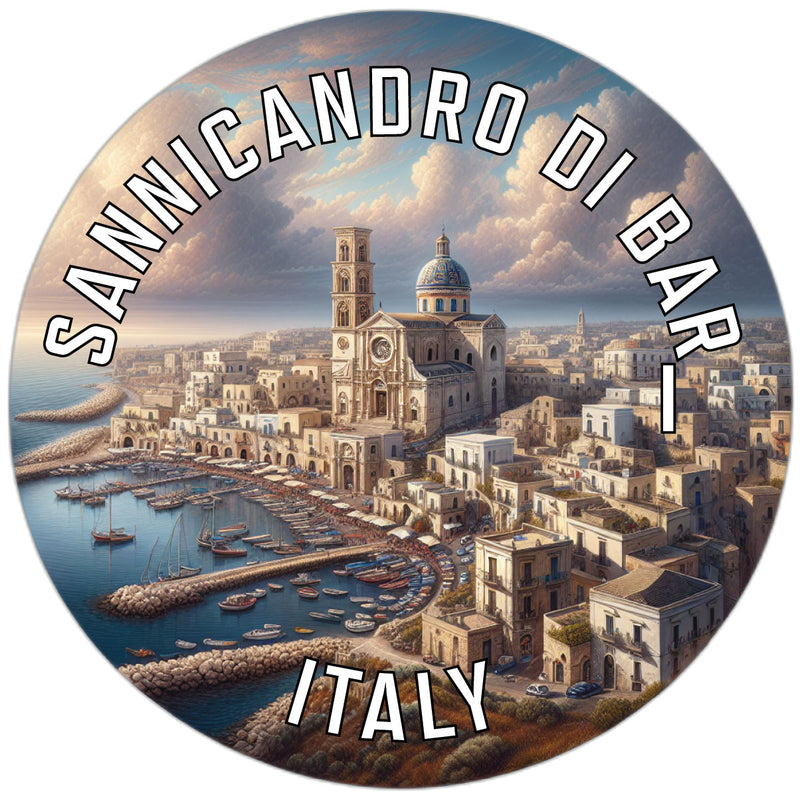 Sannicandro di Bari Italy Souvenir Vinyl Decal Sticker 3-Inch